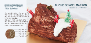 BUCHE de NOEL MARRON